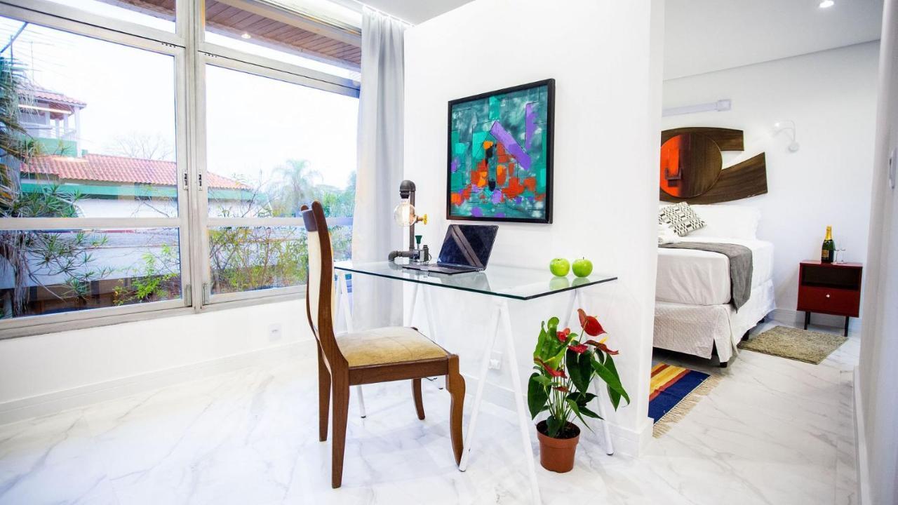 Loft Design, Amplo, Modern Com Ar Condicionado Em Alto De Pinheiros Apartment Sao Paulo Exterior photo